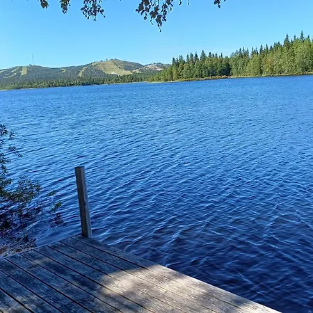Alpehytte Halla Chalet, Northern Lights, & Lake, Free Wifi, Vuosseli Ruka *