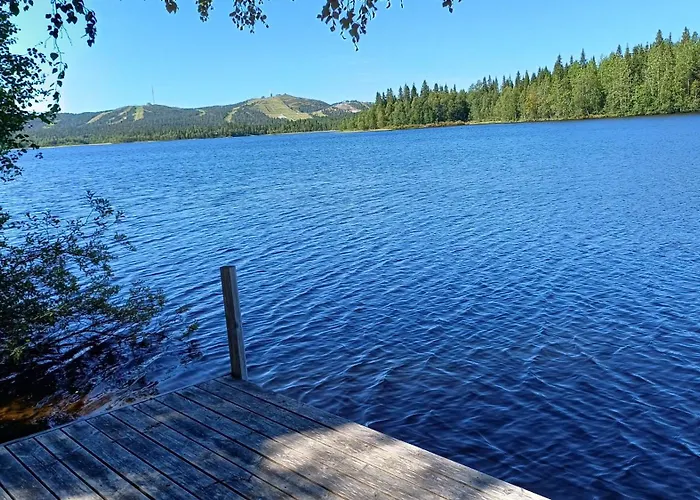 Horská chata Halla Chalet, Northern Lights, & Lake, Free Wifi, Vuosseli Ruka *