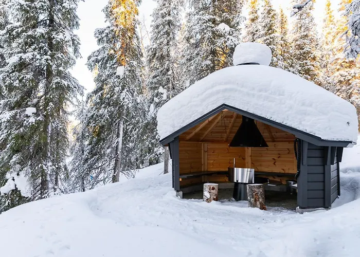 Halla Chalet, Northern Lights, & Lake, Free Wifi, Vuosseli Ruka