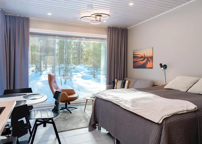 Halla Chalet, Northern Lights, & Lake, Free Wifi, Vuosseli Ruka