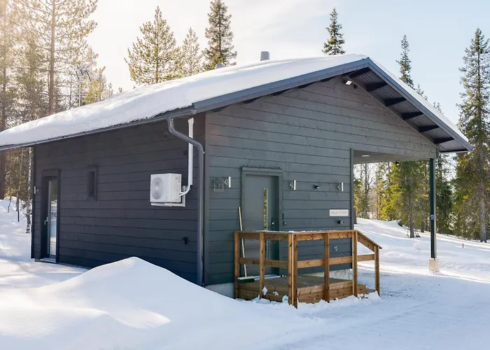 Halla Chalet, Northern Lights, & Lake, Free Wifi, Vuosseli Ruka