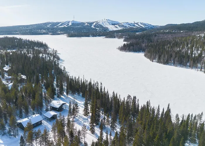 Halla Chalet, Northern Lights, & Lake, Free Wifi, Vuosseli Ruka * Kuusamo