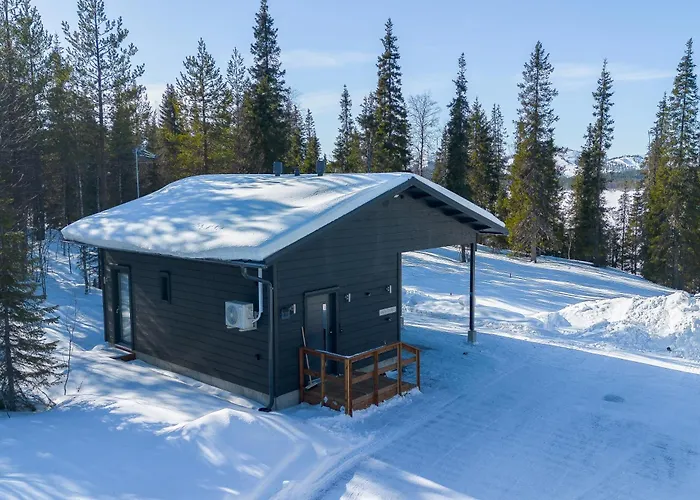 Halla Chalet, Northern Lights, & Lake, Free Wifi, Vuosseli Ruka *